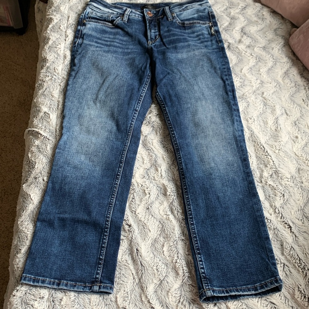Women’s Silver brand capri jeans size 28